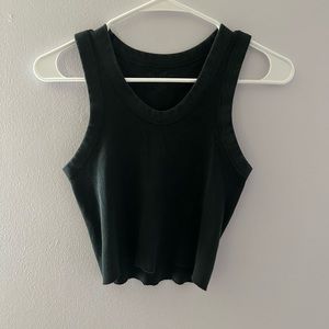 Black Brandy Melville Conner Tank, One Size, Good Condition